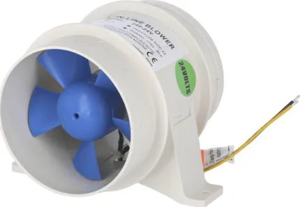 Ventilateur en ligne 24V 6,7m3/mn