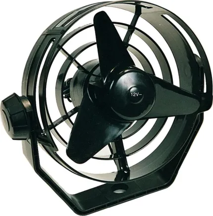 Ventilateur turbo 12V noir