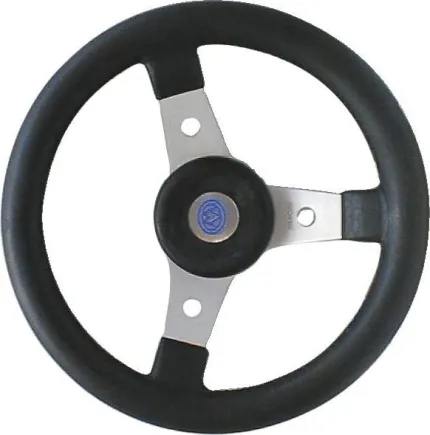 Volant racing noir Ø 320mm