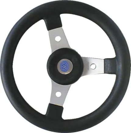 Volant racing noir Ø 320mm