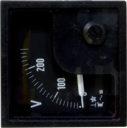 Voltmètre analogique 0-250VAC