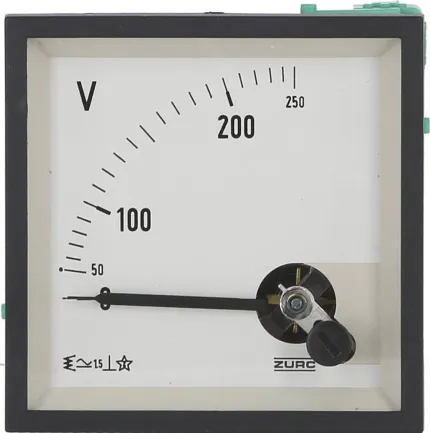 Voltmètre analogique 0-250VCA