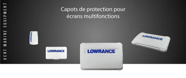 Capots de protection pour écrans multifonctions Lowrance