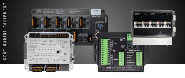 Distribution électrique pour gestionnaire de batterie Simarine