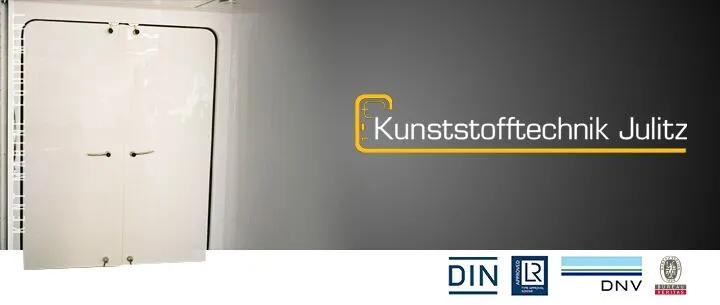 Douple porte de superstructures en composites - Spraywatertight / Splashtight