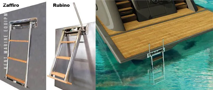 Echelles de bain encastrables