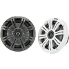 2x HP 6.5'' avec grilles blanches et grises charbon de 165 mm - 4 ohms - Série KM
