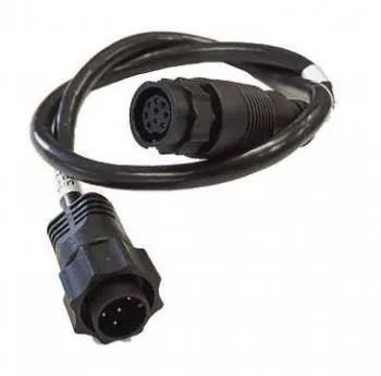 Adaptateur de sonde mono ou bi-fréquences à prise Xsonic Navico (5 à 9 Broches) vers prise sondeur Bleue Navico (5 à 7 Broches)