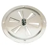 Aérateur à volets INOX Ø127mm