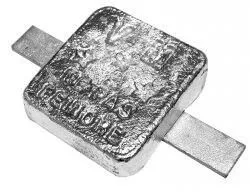 Anode à souder zinc US MIL L150mm