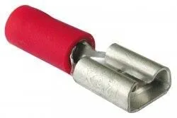 Boîte 100 cosses femelle  6.3mm jaune - standard