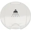 Boite encastrable ronde porte douche avec couvercle