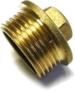 Bouchon mâle laiton 1''1/4