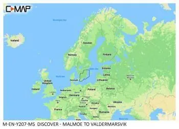 Carte C-MAP® Discover™ Malmo / Valdemarsvik