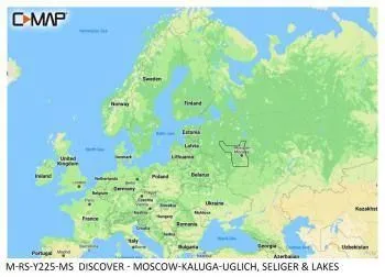 Carte C-MAP® Discover™ Moscou / Kalouga / Ouglitch
