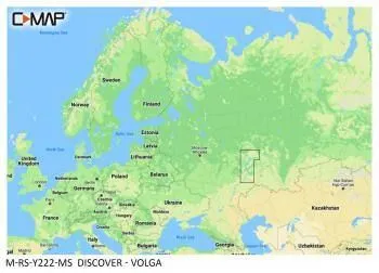 Carte C-MAP® Discover™  Volga Tcheboksary à Balakovo