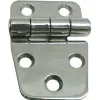 Charnière inox poli 38.5x54.5x2mm