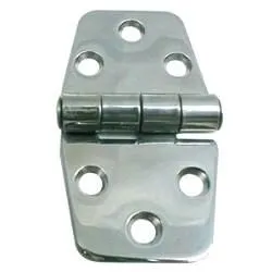 Charnière inox poli 74.5x151x2mm