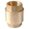 Clapet à ressort femelle/femelle laiton Ø 1/2''