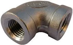 Coude femelle inox 1''