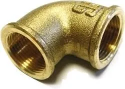Coude femelle laiton 1/4''