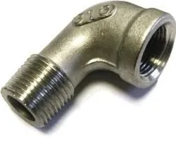 Coude mâle/femelle inox 2''