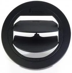 Diffuseur orientable / obturable Ø75mm noir
