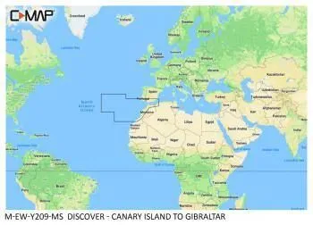 Carte C-MAP® Discover™ Canaries / Gibraltar