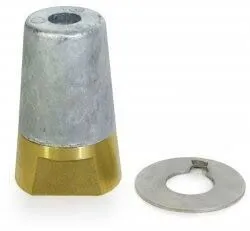 Ecrou anodique avec frein Ø35/40mm, 24x200mm