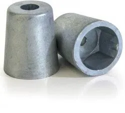 Embout conique arbre Ø35mm 6 pans