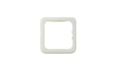 Enjoliveur simple blanc 60x60mm