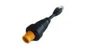 Ethernet : Câble Adaptateur Réseau prise Jaune 5 broche vers RJ45M (Non étanche)