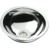 Evier inox rond D.290