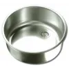 Evier inox rond D=330 / H=180