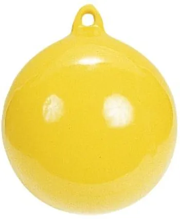 Flotteur et bouée d'ancre jaune Ø350mm