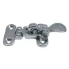 Grenouillère droite 100x44mm laiton chromé