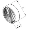 Grille d'aspiration d'air D5L-LC/Airtronic D5/XL3