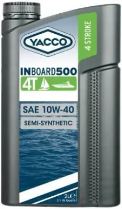 Huile Yacco Inboard 500 4T 10W40 - 5L