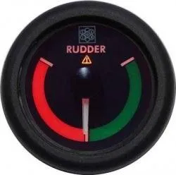 Indicateur d'’angle de barre Ø 52mm pour capteur VDO et CAN bus