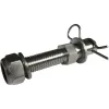 Kit attache rapide D.15 acier inox