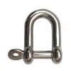 Manille droite à axe imperdable Ø8mm Inox 316