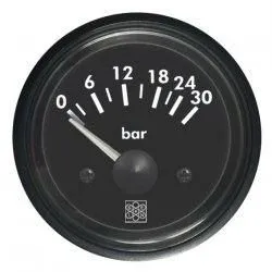 Manomètre 0-25 bar 24V - Diam 52mm