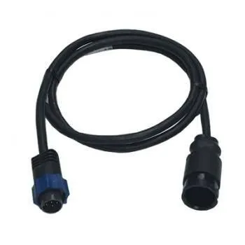 Mix&Match : Câble adaptateur de 1m pour sonde CHIRP 12MM vers prise sondeur Navico Bleue