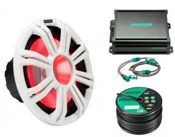 Pack Sub : Ampli + Subwoofer 10'' LED