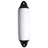 Pare-battage cylindrique blanc / 2 anneaux noirs Ø240 x L700mm