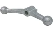 Poignée intérieure aluminium L=270mm