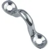 Pontet en inox 304 entre-axe 31mm
