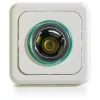 Prise allume cigare encastrable blanc