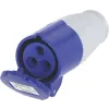 Prise femelle - Fiche 2P+T 16A/230V - IP44