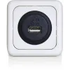 Prise USB encastrable 12/5V 3A